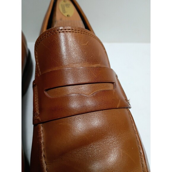Cole Haan Mens British Tan Leather Penny Loafers C29038 Size 10M Slip On Shoes main image 10